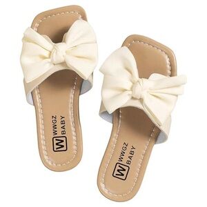 GORGLITTER Bow Slip On Sandals